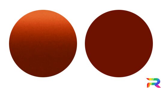 Краска Acura цвет YR659P, YR-659P - Blazing Orange (Базовая)