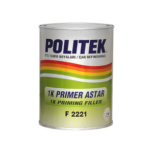 POLITEK Грунт 1K белый F2221 1 кг.-03