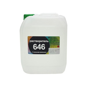 Растворитель _Нефтехимик_ 646 (5л. пл. бут.)-03