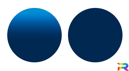 Краска Volkswagen цвет 2325, DF - Azul Lunar (Базовая)