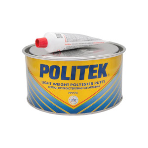 POLITEK Шпатлёвка облегченная PP-270 (голубая) 1,0 л.-02