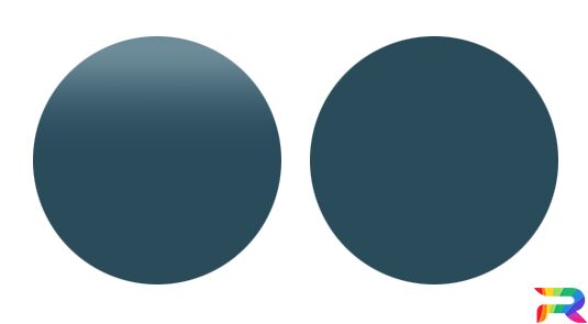 Краска для автомобилей Mercury цвет BE, FA86:BE, M6145G -  Regat.Blue (Базовая)