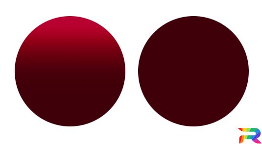 Краска Citroen цвет KJWB, KJW, EJW - Rouge Hermes (Акриловая)