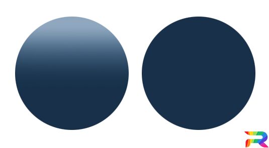 Краска Toyota цвет 8H1 - Dark Grayish Blue (Акриловая)