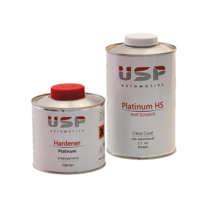 USP Прозрачный лак Platinum HS 1л+0,5л.-03