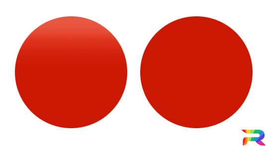 Краска для автомобилей Renault цвет 760 -  Rouge Grenade (Базовая)