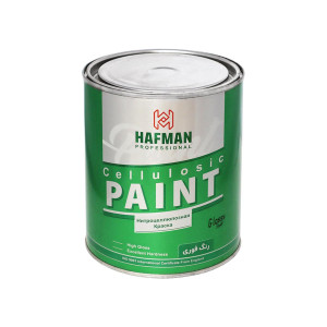 HAFMAN Краска нитроцеллюлозная черная 1кг