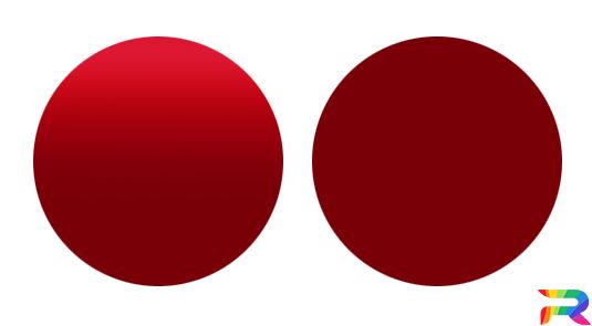 Краска MG цвет ZAB, RSB - Rio Red (Акриловая)