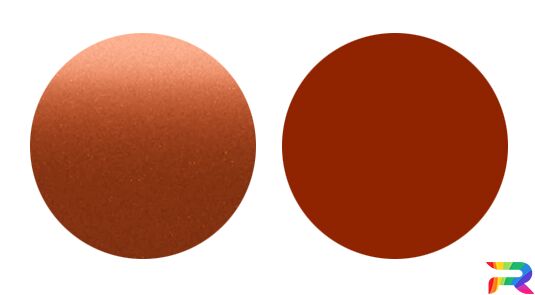Краска Daewoo цвет 54U - Sunset Orange (Базовая)
