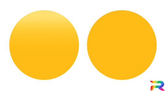 Краска для автомобилей DAF цвет 1855080, CC284, X2296 -  Brianna Yellow (Базовая)