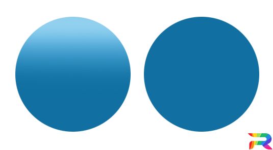 Краска Hyundai цвет MB - Match Blue (Акриловая)