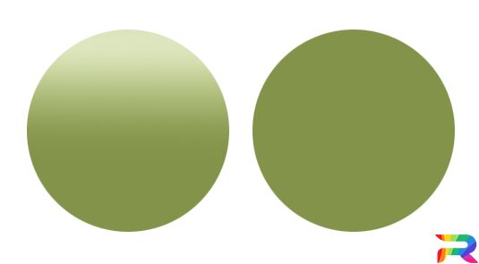 Краска Ford цвет 7GNAXPD - Kiwi Green (Акриловая)