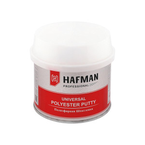 Шпатлевка универсальная автомобильная Hafman Polyester Putty 0,5 кг.