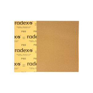 Шлифовальная абразивная бумага Radex P150 230 * 280 мм.