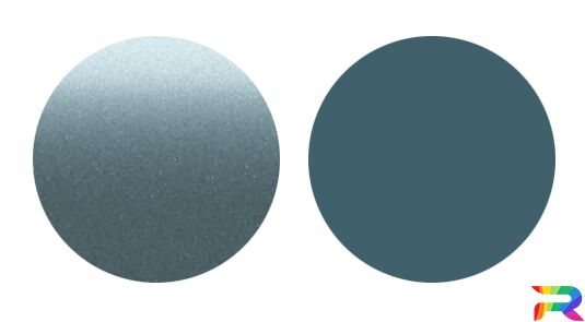 Краска Daihatsu цвет S39 - Blue Silver (Базовая)
