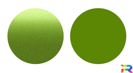 Краска Toyota цвет 6W5 - Luminous Green (Базовая)