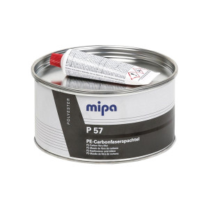 Mipa Шпатлевка карбоновая P57 PE-Carbonfaserspachtel 1.8 кг с отвердителем-02