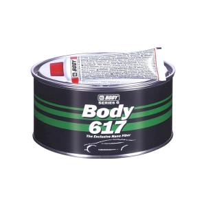 Body PRO Шпатлевка 617 NANO FIBER POLYESTER FILLER 0,5 кг.-02