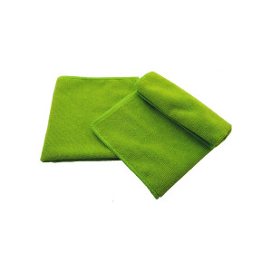REMIX Салфетка полировальная из микрофибры 32х36см (зеленая)-01