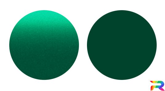 Краска Ford цвет U, U4, U5, XSC2737C - Mint Green (Базовая)
