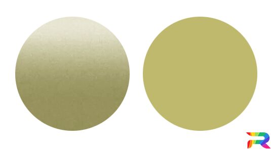 Краска Toyota цвет 6U8 - Prem. Yellow Green (Базовая)