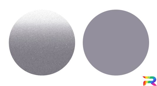 Краска для автомобилей Nissan цвет LP0 -  Purplish Silver (Базовая)