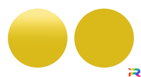 Краска Mini цвет YA95, A95 - Interchange Yellow (Акриловая)