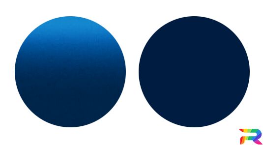 Краска Toyota цвет 8Q1 - Blue (Базовая)