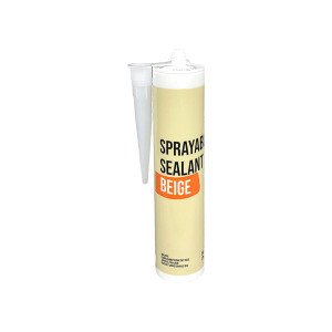 RoxelPro Герметик распыляемый однокомпонентный бежевый 290 мл.-03