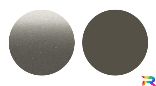 Краска Toyota цвет 1B2 - Gray (Базовая)