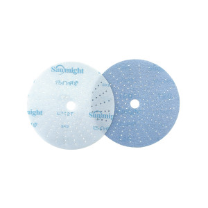 Шлифовальный круг керамический Sunmight L712T 76406 Ceramic Р80 125 мм. с мультипылеотводом