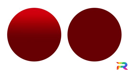 Краска Citroen цвет KJF, KJFB - Rouge Ardent (Базовая)