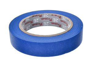 Маскировочная малярная лента Formel Masking Tape Color Dark Blue синий 24 мм. * 40 м. темп. до 90 C.