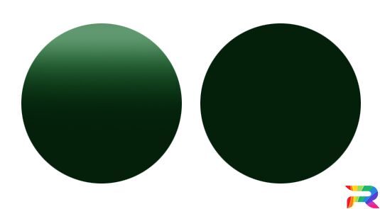 Краска DAF цвет CB889, 1835940, 3554 - Ryder Green (Акриловая)