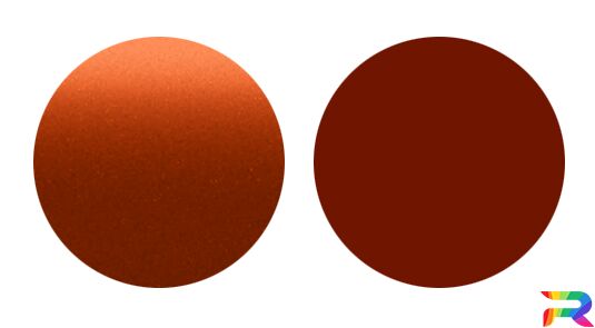 Краска Toyota цвет H8R - Orange (Базовая)
