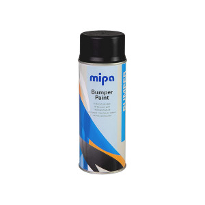 Mipa Структурная краска для бампера черная 1K Bumper Paint schwarz спрей 400 мл.-02
