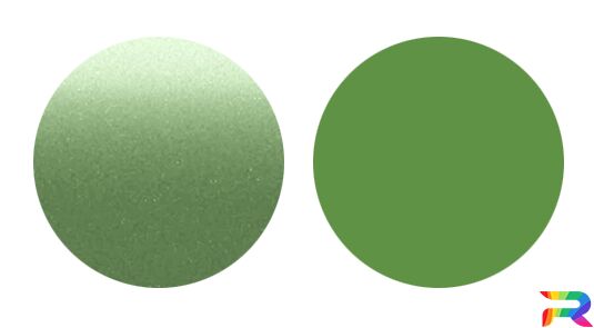 Краска для автомобилей Chery цвет FN -  Fugui Green (Базовая)