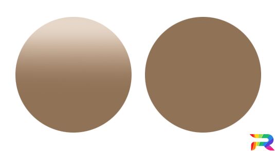 Краска Toyota цвет 4M5 - Light Brown (Базовая)