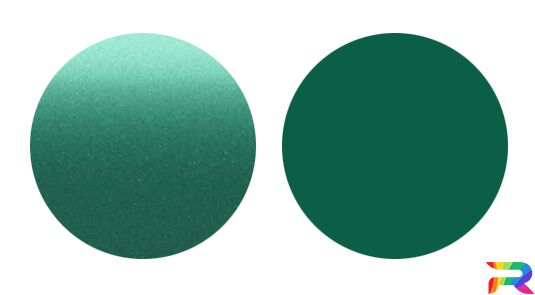 Краска Toyota цвет 6P6 - Green (Базовая)
