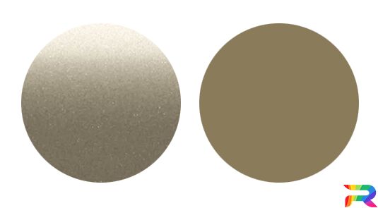 Краска Mini цвет A60, WA60 - Sparkling Silver (Базовая)