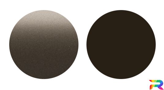 Краска для автомобилей Man-Buessing цвет FS43MG2376, MG2376 -  Brown Grey (Базовая)
