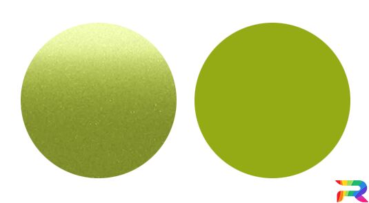 Краска Toyota цвет G57 - Lime Green (Базовая)