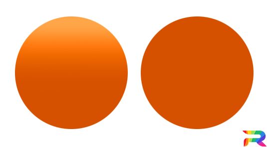 Краска Volkswagen цвет L28N - Orange (Акриловая)