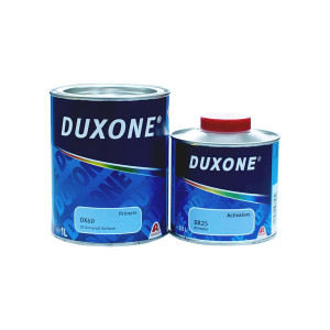 Грунт-выравниватель Duxone DX60 HS 2K Universal Surfacer светло-серый 1 л. с отвердителем 0,5 л.