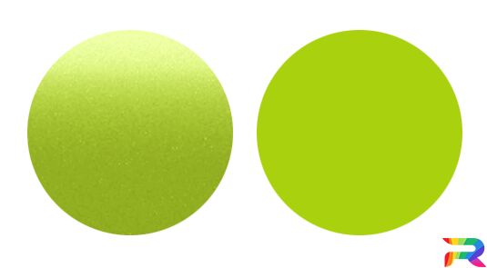 Краска ВАЗ (Лада) цвет 366 - Лайм / Lime (Базовая)