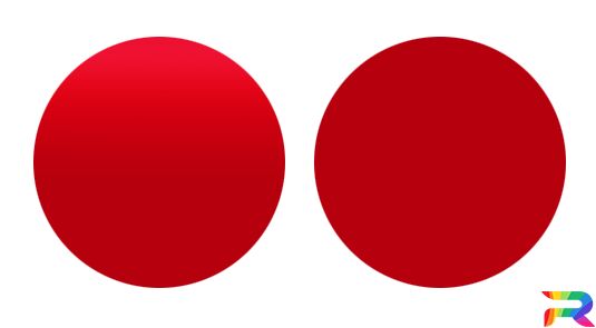 Краска для автомобилей Ford цвет R4 -  Maranello Red (Базовая)