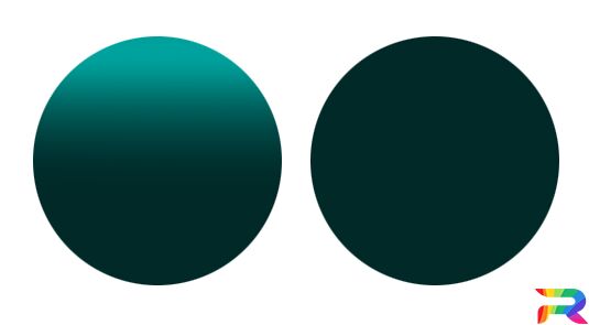 Краска DAF цвет 1789463, F7011, 3527 - Glasgow Green (Акриловая)