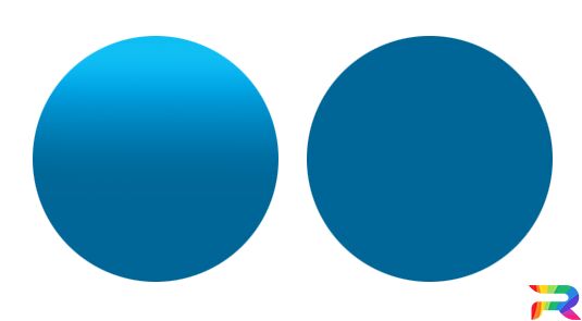 Краска Smart цвет CE1L, 5046-R3 - Azure Blue (Базовая)