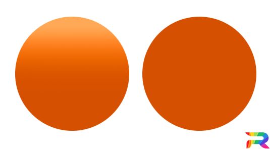 Краска Toyota цвет 3J4 - Orange (Базовая)