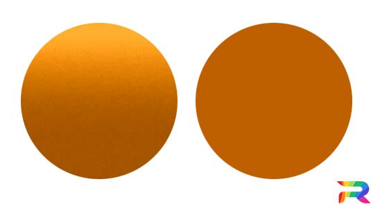 Краска для автомобилей Man-Buessing цвет FS43IA954, IA954 -  Perle Basecoat Orange (Базовая)